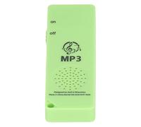 TOPINCN MP3 Player Multifunctional Support 64GB Memory Card for Students, Long Battery Life Music Player for Novel Listening (Green)