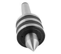 TOPINCN MT3 Tapered Live REVOLVING Center for Lathe, RC 60-62 Alloy Steel Wave, High Accuracy Camp, Dust Seal, 6.9 Inch Length for Metal Work and Projects