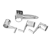 TOPINCN Multi-Function Stainless Steel Cheese Grater Easy to Use Cheese Shredder for Cooking 3.1in Grating Tool for Lovers 13.3oz