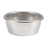 TOPINCN Non Pressurized Filter Basket 54mm Stainless Steel Coffee Filter Basket, Single Wall Filter Accessories, Washable Reusable Portafilter Container