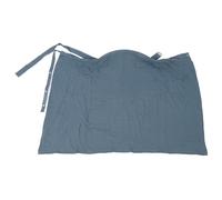 TOPINCN Nursing Covers for Breastfeeding, Soft Privacy Breast Feeding Cover Breathable Cotton Nursing Apron, Multi Use Breastfeeding Cover Up Baby Car Cover Stroller Cover (Navy Blue)