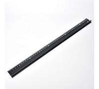 TOPINCN Office Ruler Aluminum Alloy Cutting Tool Ink Texture Straight Line Production 20 Cm L-Shaped (L Type 45cm)