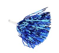 TOPINCN Party Dance Accessory Sports Pompons Cheer Jubilation Squad and Audience, Light Material, 6PCs in 7 Colors (Blue)