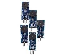 TOPINCN Passive Buzzer Sound Module with Adjustable Frequency for Projects 5 Pcs Electronic Modules for Fans