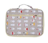 TOPINCN Pencil Case Organizer, Premium Nylon Art Pencil Bag, Large Capacity for 96pcs Sketch Pencils with Zipper, for Friends, Art Hobbyists and Artists (96 Colors)