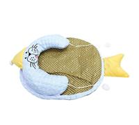TOPINCN Pet Cooling Mat with Ice Beans Fabric Small Dogs Cat Cool Bed Soft and Comfortable Cool Pad Washable Non Slip Bottom Use for Cats Small Dogs