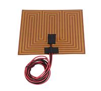 TOPINCN PI PI Works At the Reliable Heat Source for 3D Printer Accessories 7.9 X 7.9 Inches of Polyimide (DC12V 120W)