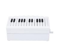 TOPINCN Piano Calendar, BT Playable Miniature Piano Desk Calendar Ornaments Piano Calendar for Desk Study Room