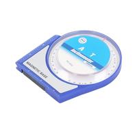 TOPINCN Plastic Angle Finder with Magnetic Base for Accurate Measurements in Projects, Compact 4x90 Degree Tool