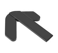 TOPINCN Plastic Center Finder Z073B Ruler, Lightweight Measuring Tool for Mini Lathe Milling Machine, Stable Performance for Accurate Positioning, Black