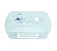 TOPINCN Plastic Lunch Box, Multi Compartment Microwave Safe Proof Easy to, with Secure Lid, for School Office Picnic (1500ml)