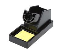 TOPINCN Plastic Soldering Iron Stand with Sponge, Convenient Solder Holder for Industry & Business, Black, 5.9 * 2.76 * 2.95in, 1* Sponge