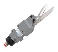 TOPINCN Pneumatic Air Nipper Metal Sheet Shear for Cutting Plastic Iron Copper Sheet Size 8.5" Strong Cutting Ability for Industrial Assembly Line