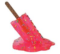 TOPINCN Popsicle Decoration, Resin Melting Popsicle Ornaments Ice Cream Statues Summer Cool Popsicle Home Decoration Ice Cream Sculpture (#4)