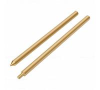 TOPINCN Portable Ground Rod, Brass Grounding Rod, Strong and Long Lasting Brass Earth with Fine Machining for Home EV Charging Station and Electrical System Grounding
