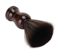 TOPINCN Portable Male Shave Brush Soft Nylon Bristles Comfortable Handle Beard Foam Brush for Men Nylon Skin Friendly