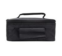 TOPINCN Portable Mini Car Microwave 12V Electric Oven Fast Heating Picnic Box for Travel Camping Food Cooking Black