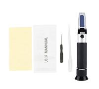 TOPINCN Portable Refractometer Hand Held Professional 0~10% Brix Refractometer Specific Food Jam Beer Milk Fruit Sugar Meter Tester