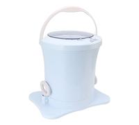 TOPINCN Portable Washing Machine, Electricity Free Hand Drawstring Dehydrator Removable Basket Small Washer for Baby Clothes Underwear (Blue)