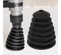 TOPINCN Practical Rubber Dust Cover Wear Resistant Sealed Design 3Pcs Electric Hammer Dust Proof Cover for Work Efficiency and Prevention (Black)