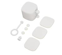 TOPINCN Presenter of Multipurious Wireless Wireless Switch Button, Fan Control, 500 MAh Battery Control for Automated Domestic (White)