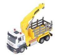 TOPINCN Pricking of Truck Toys Toys of Long -lasting Moving Parts Light and Music Effect for 6+ Teaching Tool Entertainment Present Alloying Material (Yellow)