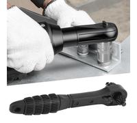 TOPINCN Professional Dual-Purpose Drill Chuck Key Wrench 12.7mm 17.5mm, Forward and Reverse Ratchet for Electric Drills and Power Tools