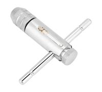 TOPINCN Professional Ratchet Tap Wrench for M3-M8/M5- Tap & Die Set Maximum Leverage Color Silver (M3-M8)