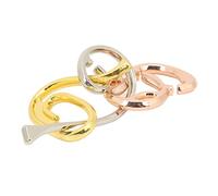 TOPINCN Puzzle Brain Games Toys High Difficulty Level 3D Unlocking Education Series Puzzle Toys Improve the Ability and Enjoy the Fun for Adult Children's Alloy