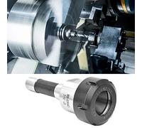 TOPINCN R8-ER40 Steel Collet Chuck Holder for CNC Milling Cutter, 7/16in-20UNF Spacer Sleeve/Shaft Extender for Deep Processing