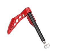 TOPINCN Red Metal Winch Earth Ground Tool for Axial SCX10 D90 CC01 RC Car, Light Design, Add Charm to Your RC Car