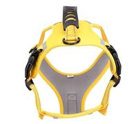 TOPINCN Reflective Dog Harness with Front and Back Clips (M)