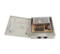 TOPINCN Reliable 4 Channel CCTV Power Supply with 3A and Independent Lock for Closed Circuit TV Systems