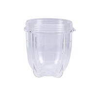 TOPINCN Replacement Cup For Blender Mixer Plastic Transparent Tall Cup Or Short Cup Blender Juicer Replacement Parts Accessories(Short Cup)