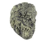 TOPINCN Reptile Basking Hide Decoration for Fish Tank Aquarium, Resin Hiding Cave for Aquarium, Tank Decor for Fish and (#3)