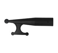 TOPINCN Rescue Boat Hook Stubborn Nylon Moor Hooks for Boat, Light 7.87 Inch Length to Start, Black Color