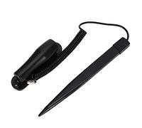 TOPINCN Resistance Stylus Pen, Durable Capacitive Touch Screen Stylus for Navigators and Industrial Tablets, 70cm Spring Wire, Black