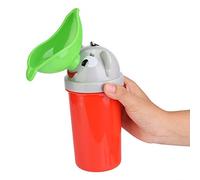 TOPINCN Reusable Child Emergency Toilet Anti-Odor Cute Cartoon Shape Toddler Urinal Potty for Long Road Trips Red 7.28x3.35x3.35inch (Princess Style)