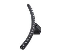 TOPINCN RGB Monitor Light Bar Dual Light Source Music Rhythm Curved Computer Lamp for Gamers and Office Workers Black 23.8 X 18in