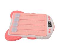 TOPINCN Rhythm Game Machine, Cognitive Training Toy Travel Handheld Puzzle Game, Fast Press Push Games, Fidget Toy for Kids (Pink)