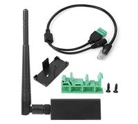 TOPINCN RS485 to WiFi Serial Server External Antenna Wireless Communication Module for ModbusTCP Network Security 8STA Compatible with 5-36VDC Power Supply