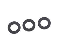 TOPINCN Rubber Washing Machine Ring Set for Sealing 12 -PCs Faucet Water Tap Water Pipe Impact Connector Washing Machine for Lovers, Easy Storage (1/6 15.5-17.5cm Head Circumference)