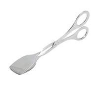 TOPINCN Scissor Cooking Tongs Stainless Steel BBQ Clip Buffet Food Tongs Baking Bread Steak Kitchen Clamp for Kitchen Serving Tool(Food Tong)