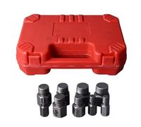 TOPINCN Screw/Fastener Extractor Kit Easy-to-Use Stud Remover for Quick Extraction 25Pcs Chrome Vanadium Steel for Enthusiasts