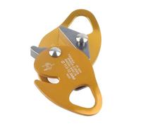 TOPINCN Self Braking Climbing Descender Unbreakable Auto Lock Gear for 11-12.5mm Rope Clamp Grab Rescue Rappel Ring Climbing Gear for Climbers and Rescue Teams
