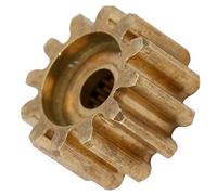 TOPINCN Servo Gear Brass 12 Tooth 25 Tooth Spline MOD 0.8 Gear for Replacement Servo Parts for Model Making