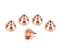TOPINCN Shield Cap 5pcs for MAX45 Cutting Torch Copper Material Suitable for Air Media
