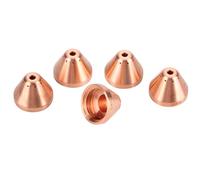 TOPINCN Shield Cap Durable Cutting Torch Consumables for Torch 5pcs Copper for Air Cutting