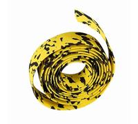 TOPINCN Shock-absorbing Handlebar Tape with High Tensile Strength for Road Bike, Easy to Install Bike Bar Wrap for Riders (yellow+black)
