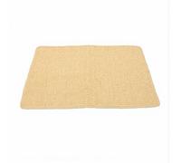 TOPINCN Sisal Cat Scratcher Mat Horizontal Scratching Pad Cat Floor Scratching Pad Rug Mat with Sticky Tapes for Furniture Protector Indoor Cats (40x60cm)